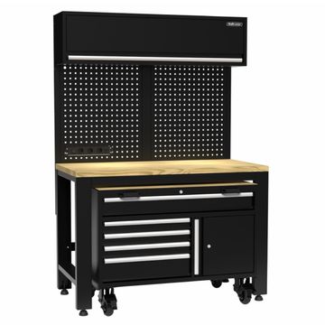 Kraftmeister Pro garage storage system Bunbury oak black