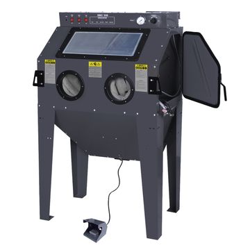 George Tools professional blasting cabinet 350 L with extraction