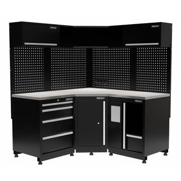 Kraftmeister Pro garage storage system Toowoomba stainless steel black