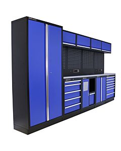 Kraftmeister Standard garage storage system New Jersey stainless steel blue