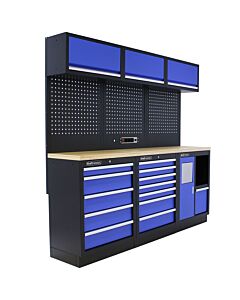 Kraftmeister Standard garage storage system Maryland plywood blue