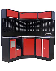 Kraftmeister Standard garage storage system Oregon stainless steel red