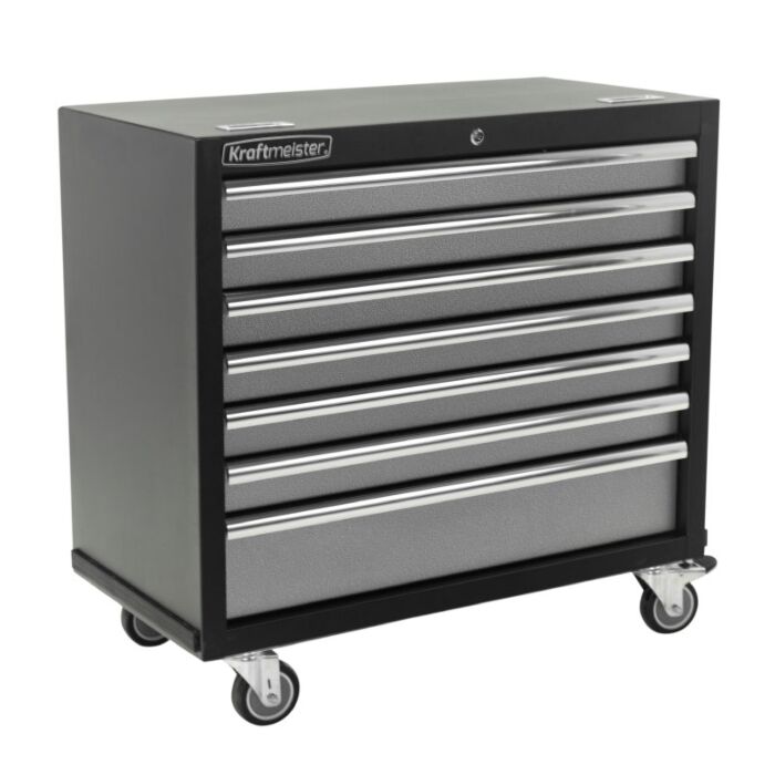 Kraftmeister Standard roller cabinet XL 7 drawers grey
