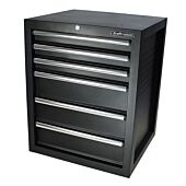 Kraftmeister Tool cabinet with 6 drawers, Titanium Pro