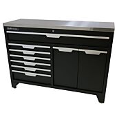Kraftmeister tool cabinet XL Stainless Steel Standard black