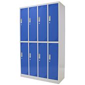 Kraftmeister locker 8 doors blue