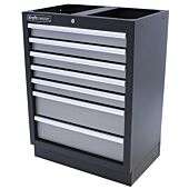 Kraftmeister tool cabinet with 7 drawers Standard grey