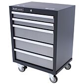 Kraftmeister Greyline Roller cabinet with 5 drawers