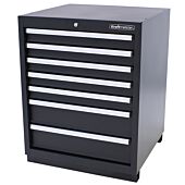 Kraftmeister tool cabinet with 7 drawers Pro black