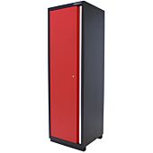 Kraftmeister high cabinet with single door Premium red