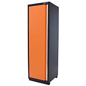 Kraftmeister high cabinet with single door Premium orange