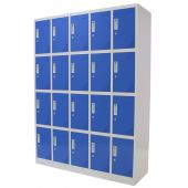 Kraftmeister locker 20 doors blue