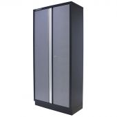 Kraftmeister high cabinet with two doors Standard grey