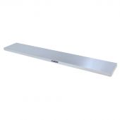 Support shelf 2M Stainless steel Large, Titanium Pro
