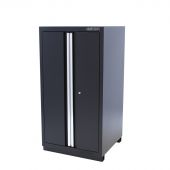 Kraftmeister half-high cabinet with two doors Pro black