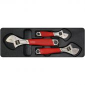 George Tools inlay 16 - Adjustable wrenches 3pcs