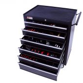 George Tools filled roller cabinet - 6 drawers - 253pcs