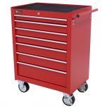 George Tools roller cabinet 7 drawer red