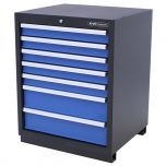 Kraftmeister tool cabinet with 7 drawers Premium blue