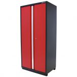 Kraftmeister high cabinet with two doors Premium red
