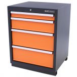 Kraftmeister tool cabinet with 4 drawers Premium orange