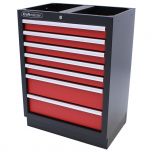 Kraftmeister tool cabinet with 7 drawers Standard red