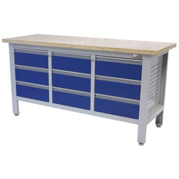 George Tools workbench Stockholm LLL blue