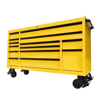 George Tools roller cabinet 182 cm yellow