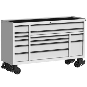 George Tools roller cabinet 182 cm white
