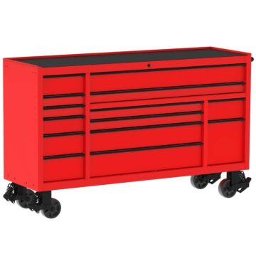 George Tools roller cabinet 182 cm red