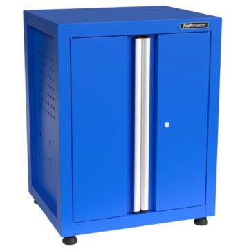 Kraftmeister Premium workbench storage cabinet blue