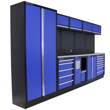 Kraftmeister Standard garage storage system New Jersey stainless steel blue