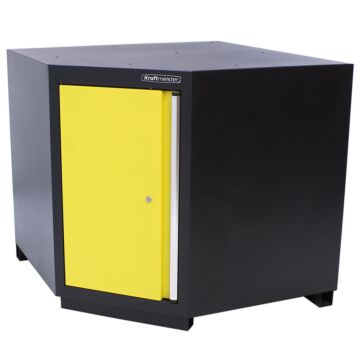 Kraftmeister Premium corner cabinet yellow